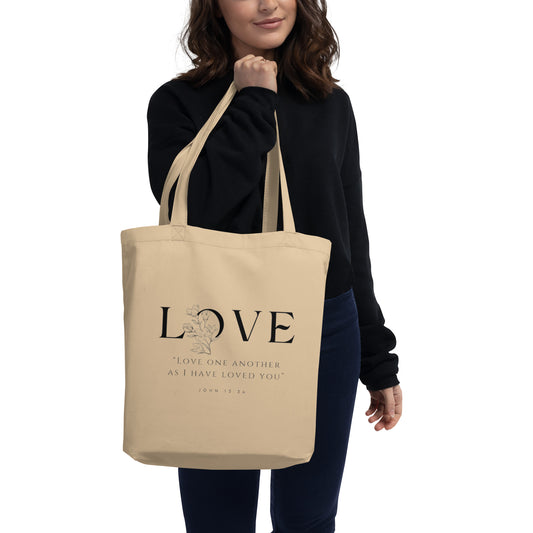 John 13:34 Tote Bag